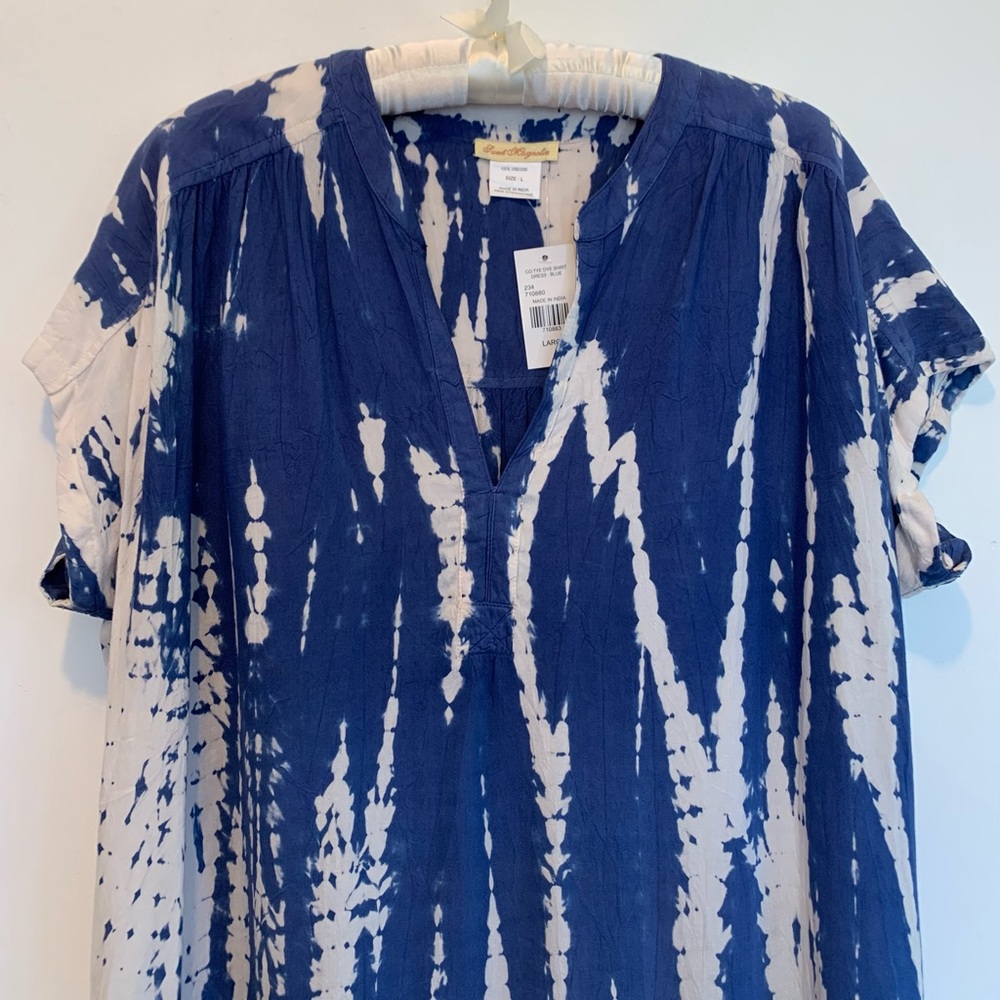 Sweet Magnolia Batik Print Beachy Dress - Picture 2 of 6